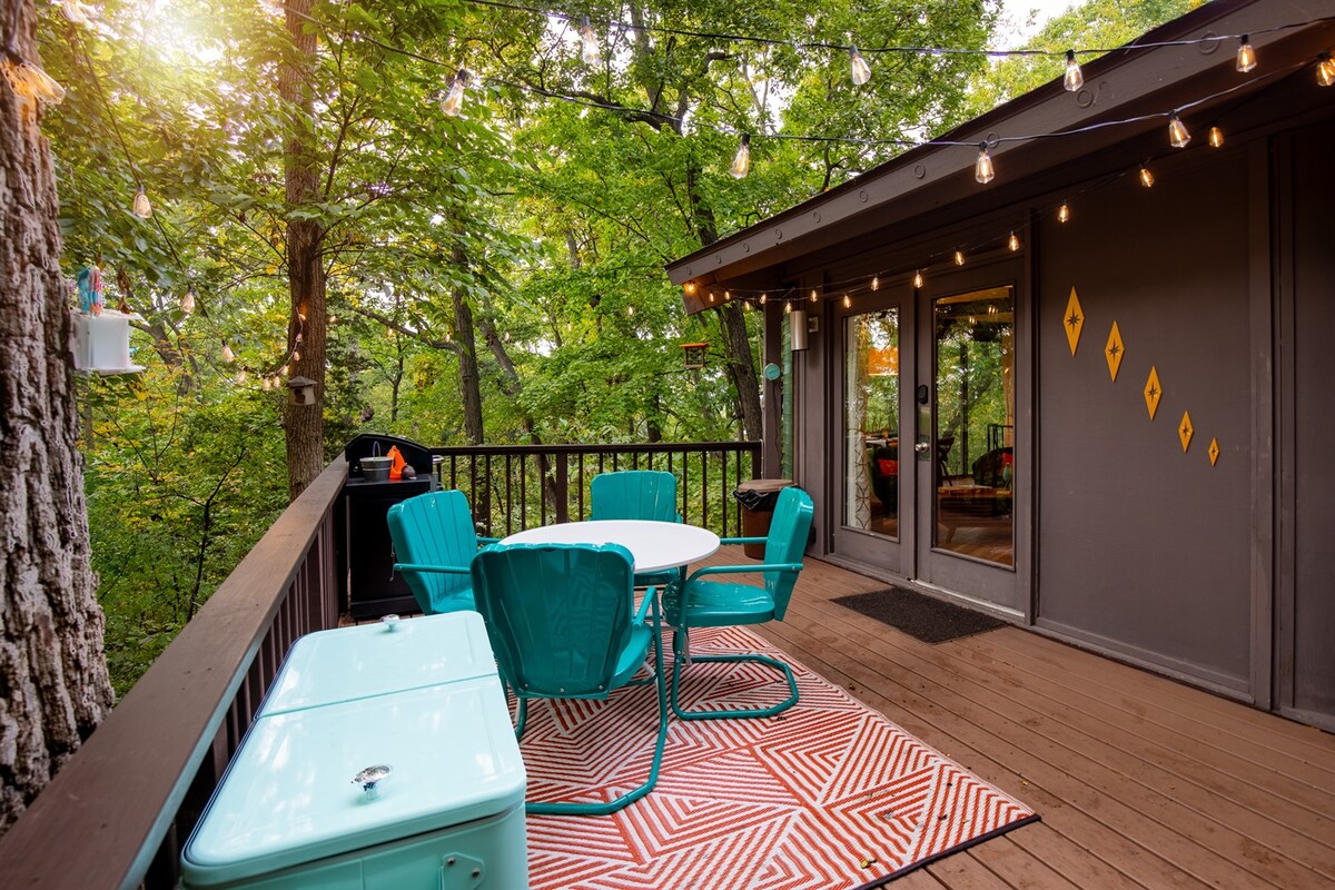 Cabane Octogonale + Piscine — photo 8