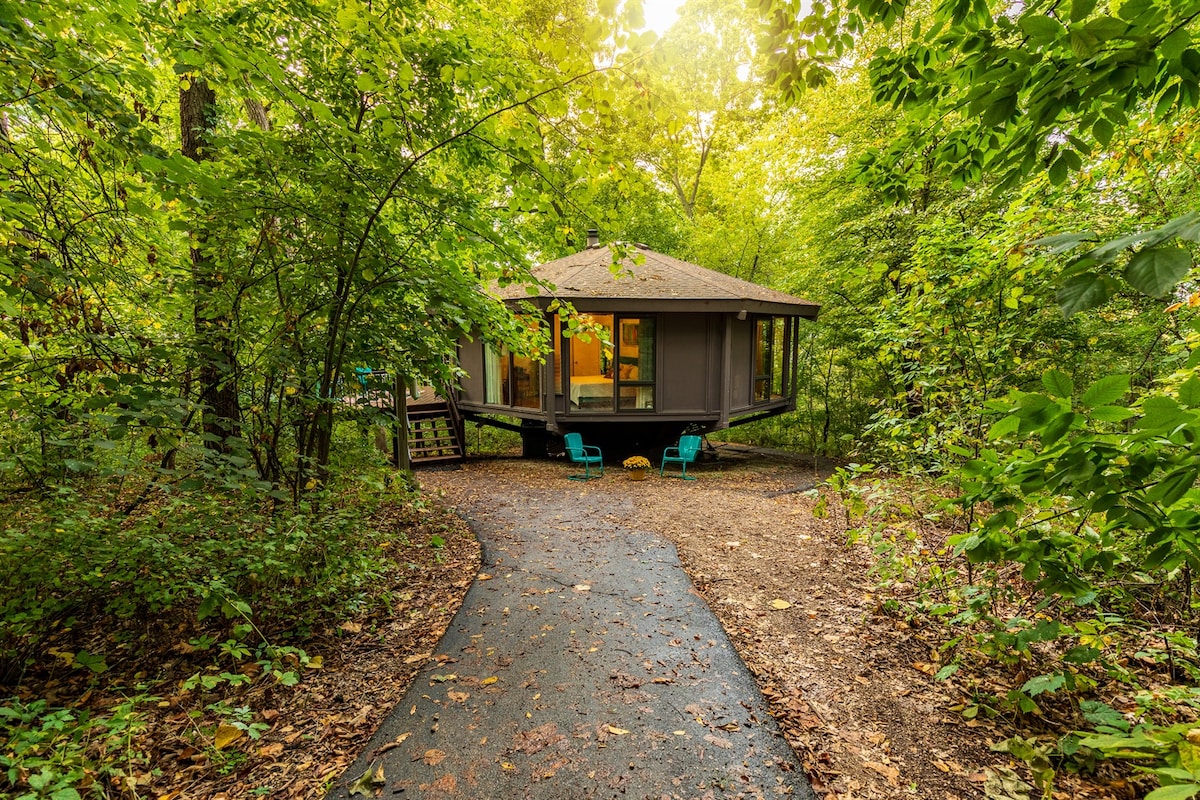 Cabane Octogonale + Piscine — photo 10